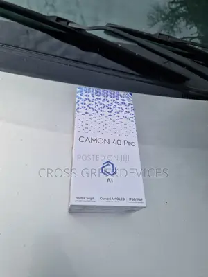 New Tecno Camon 40 Pro 5G 256 GB Black