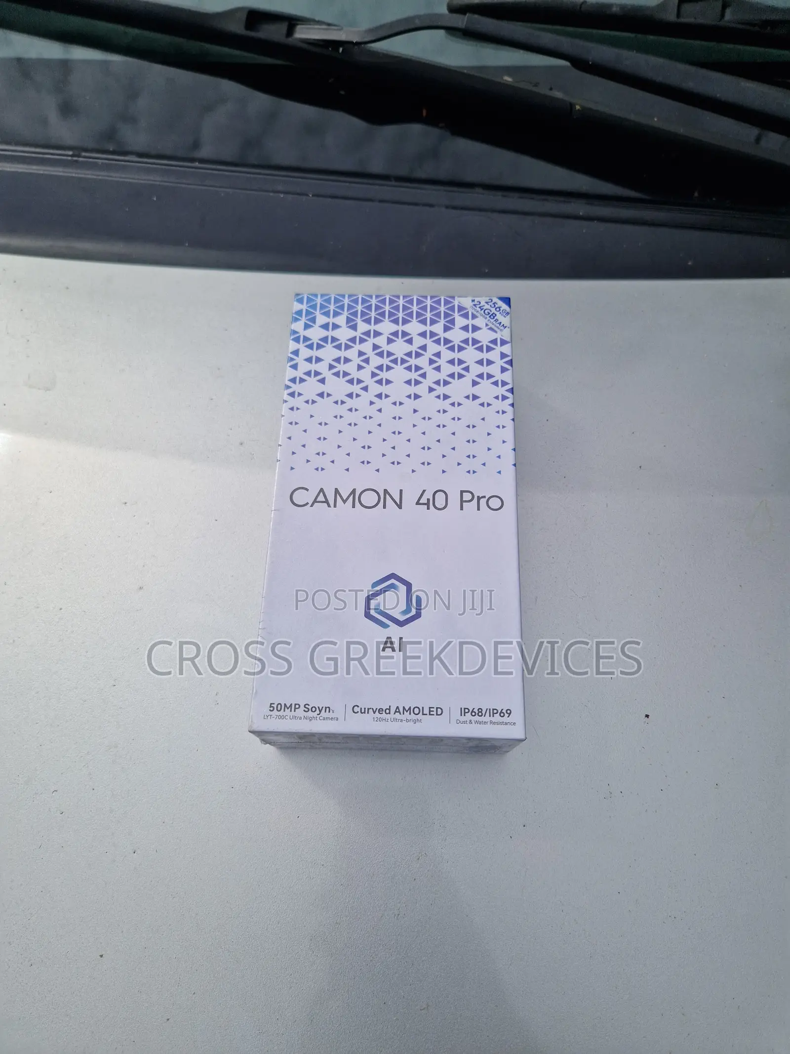 New Tecno Camon 40 Pro 5G 256 GB Black