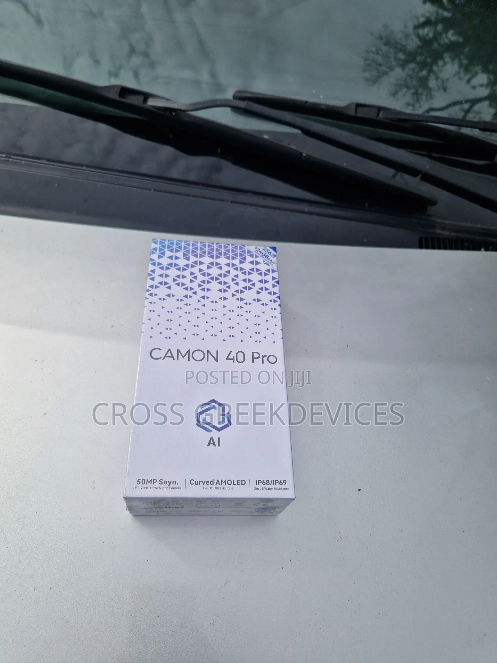 New Tecno Camon 40 Pro 5G 256 GB Black