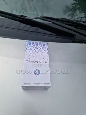 New Tecno Camon 40 Pro 5G 256 GB Black