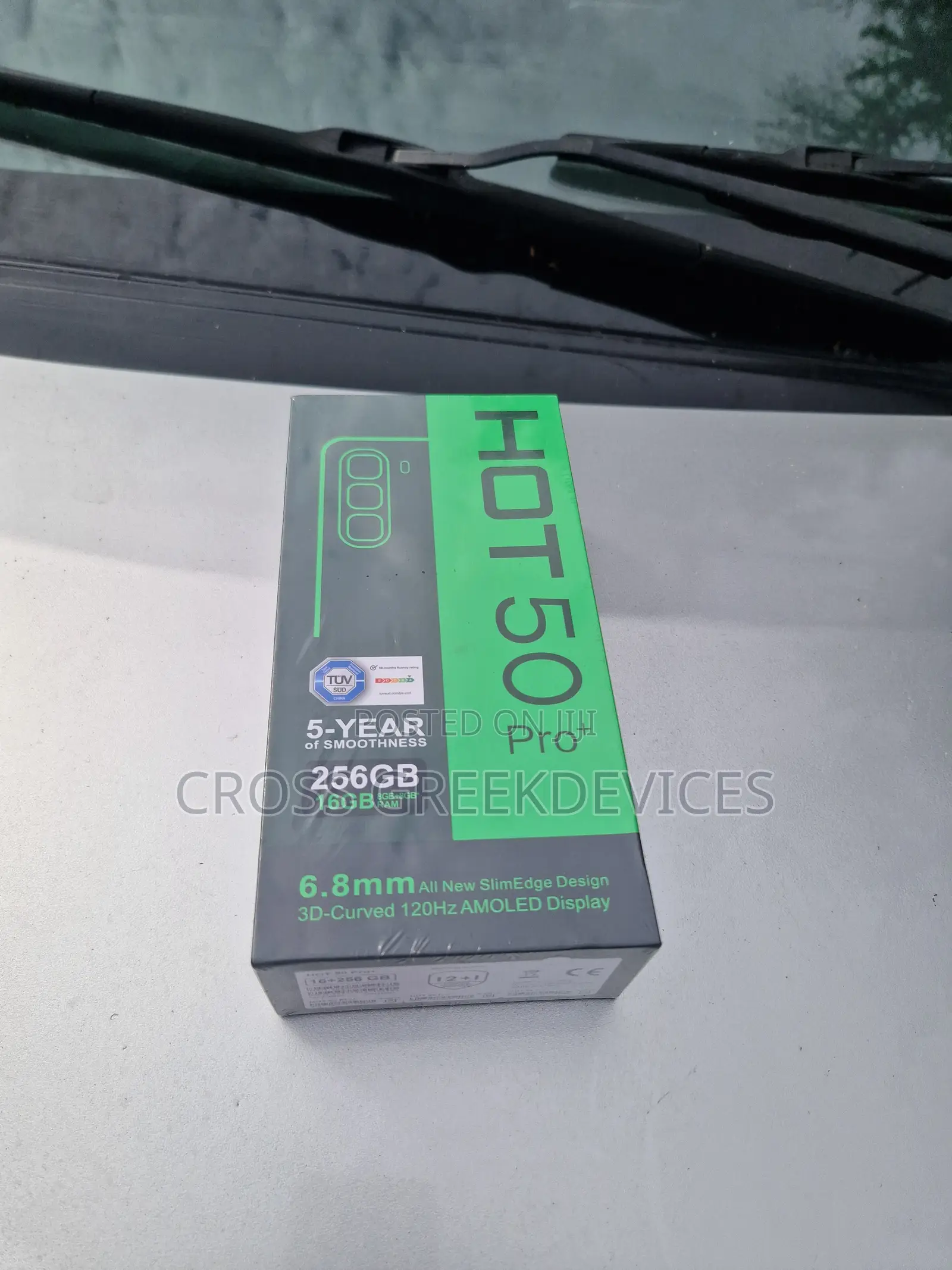 New Infinix Hot 50 Pro+ 4G 256 GB Black