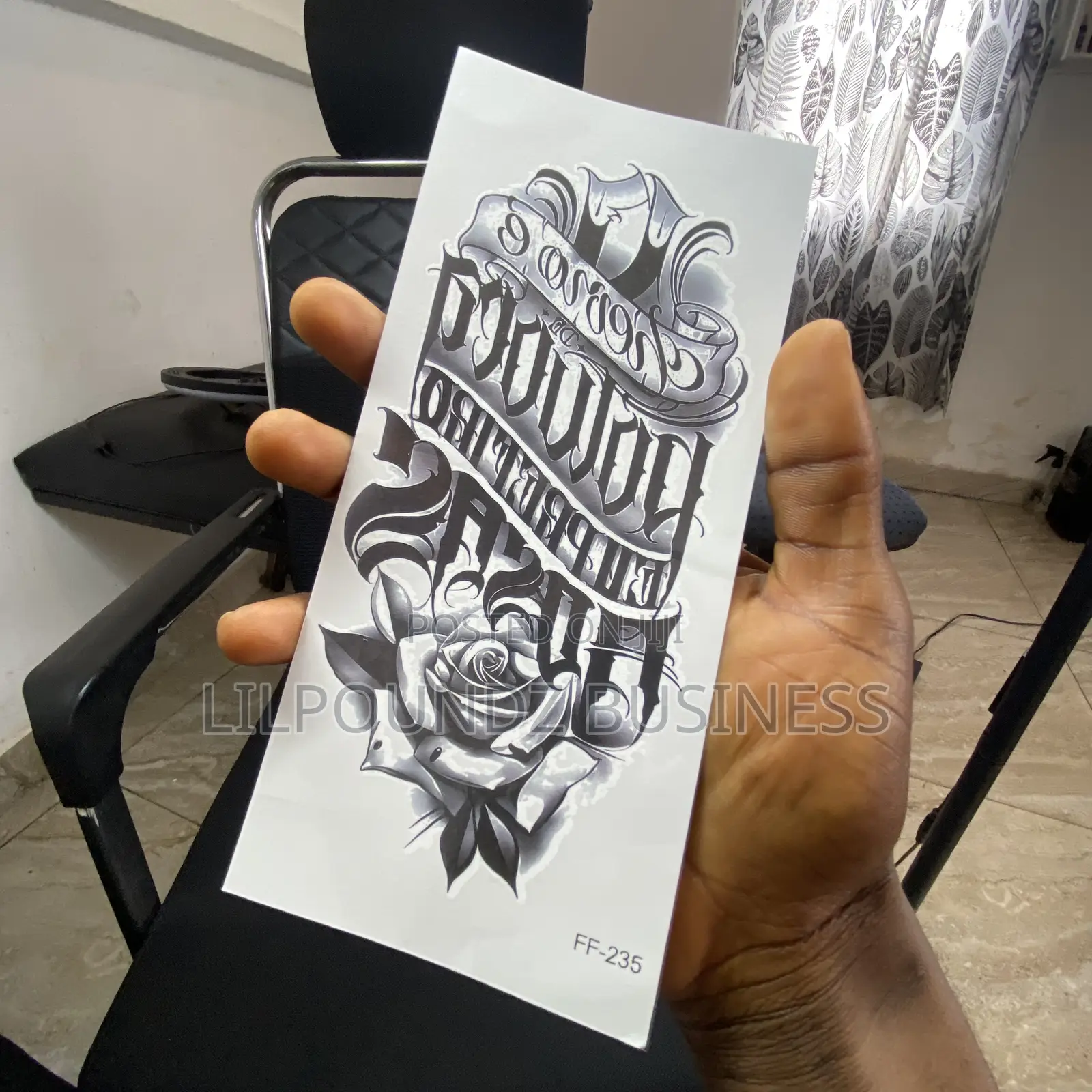 Waterproof Temporary Tattoo Stickers
