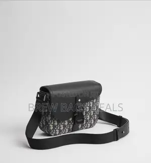Branded Quality Leather Dior Side Bag.