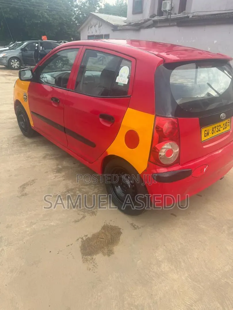 Kia Morning 2008 Red