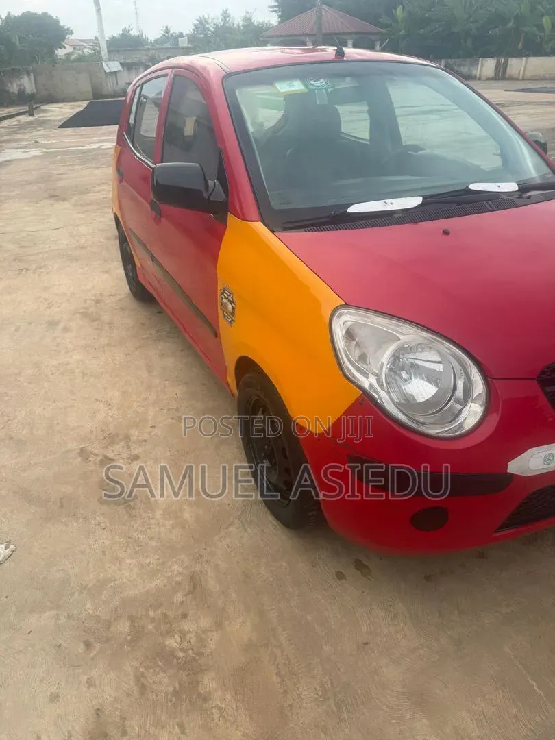 Kia Morning 2008 Red