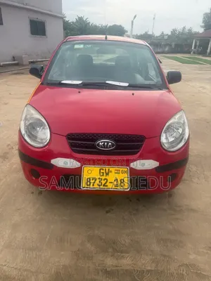 Kia Morning 2008 Red