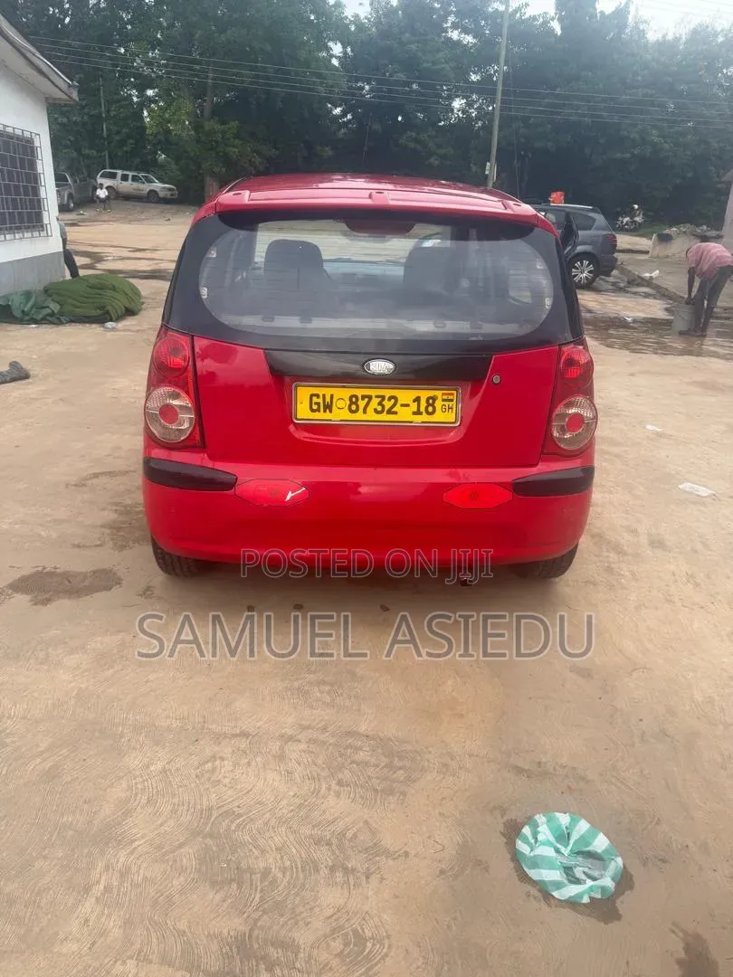 Kia Morning 2008 Red