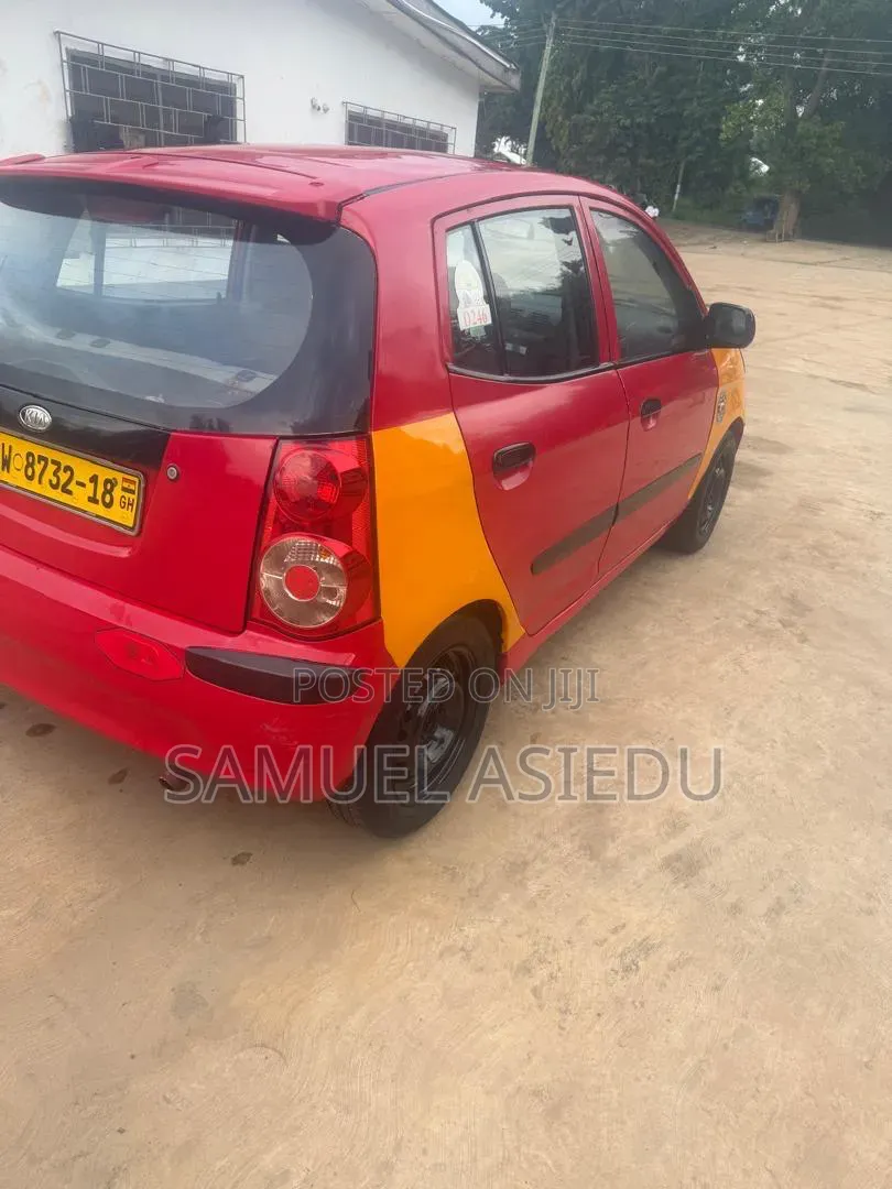 Kia Morning 2008 Red