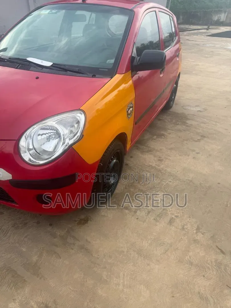 Kia Morning 2008 Red