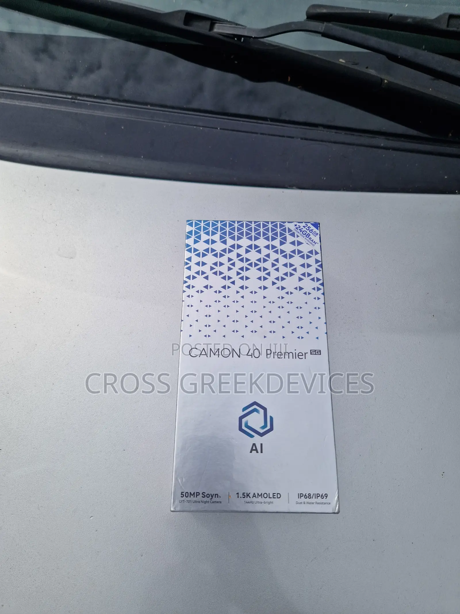 New Tecno Camon 40 Premier 256 GB Black