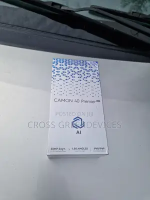 New Tecno Camon 40 Premier 256 GB Black