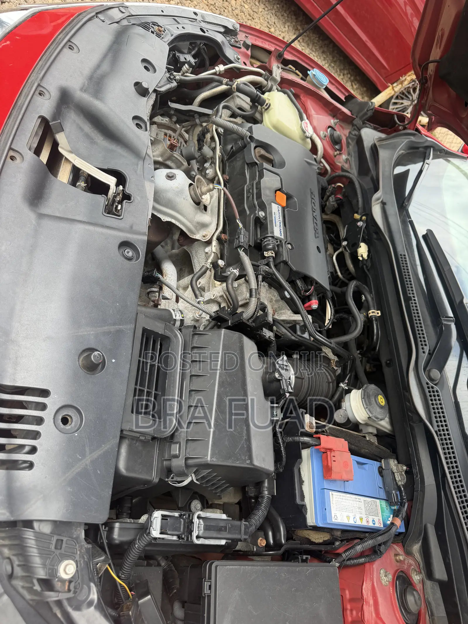 Honda Civic LX 4dr Sedan (2.0L 4cyl) 2016 Red