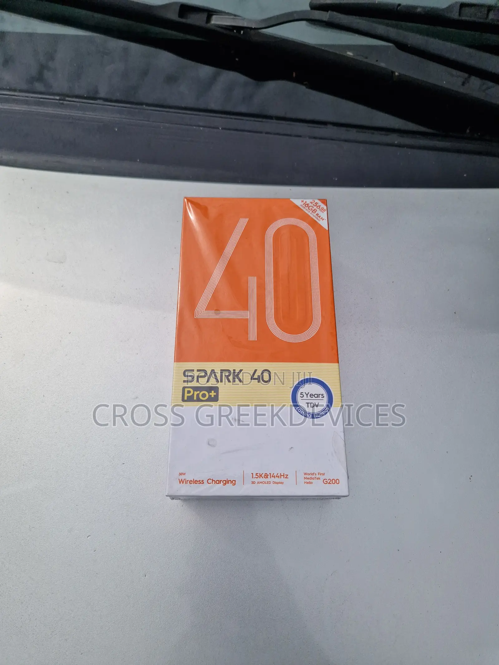 New Tecno Spark 40 Pro+ 256 GB Black