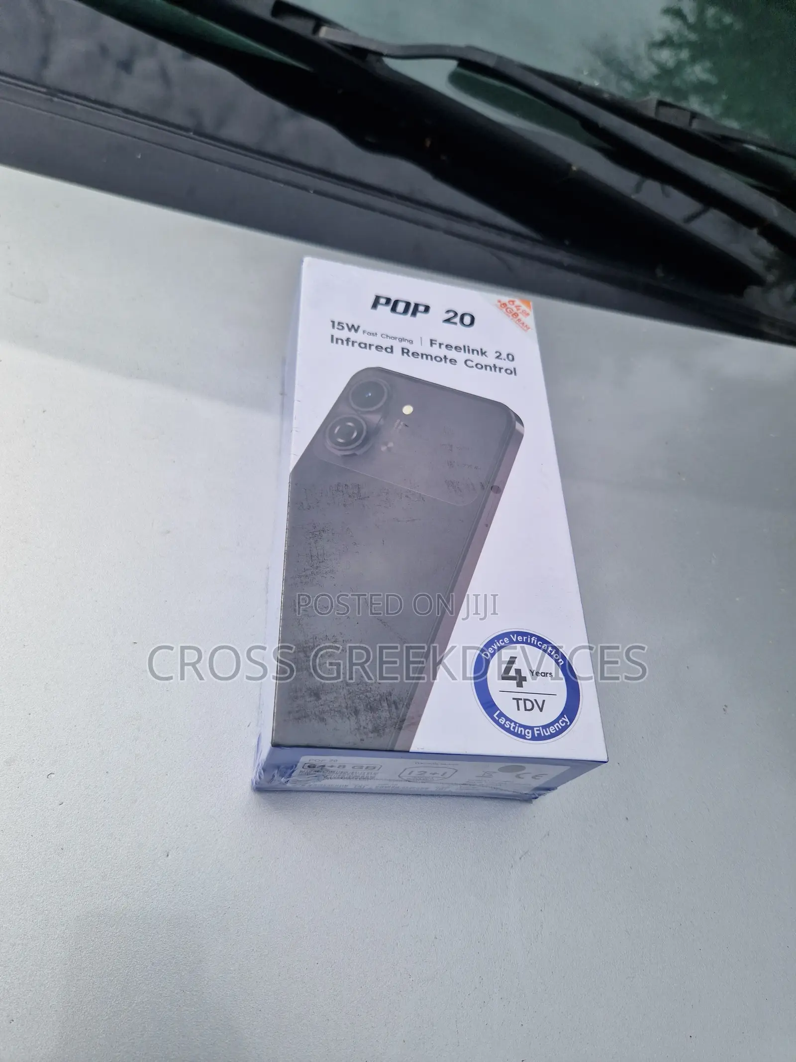 New Tecno Pop 20 64 GB Black