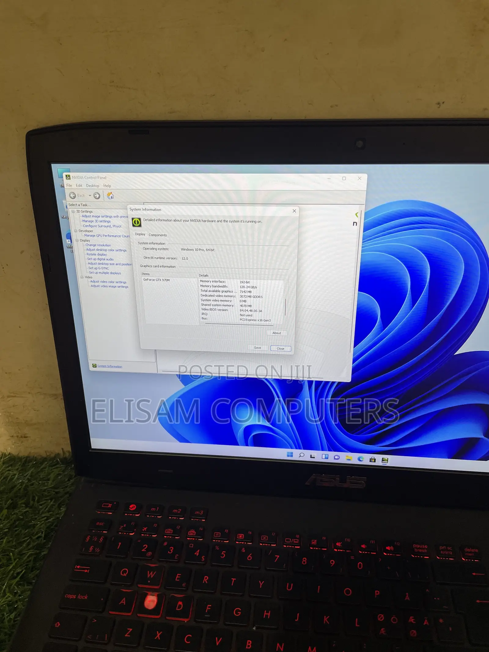 Laptop Asus G751JM 16GB Intel Core i7 HDD 1T