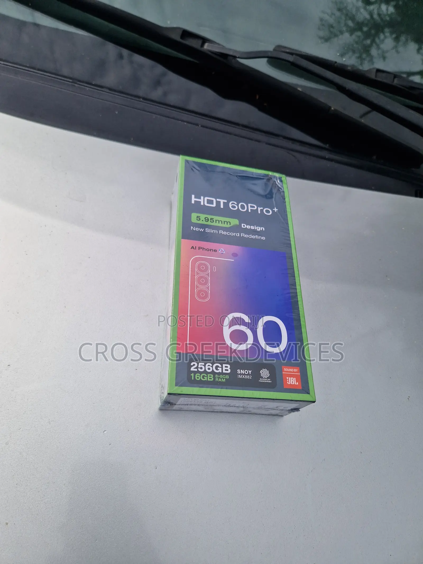 New Infinix Hot 60 Pro+ 256 GB Black