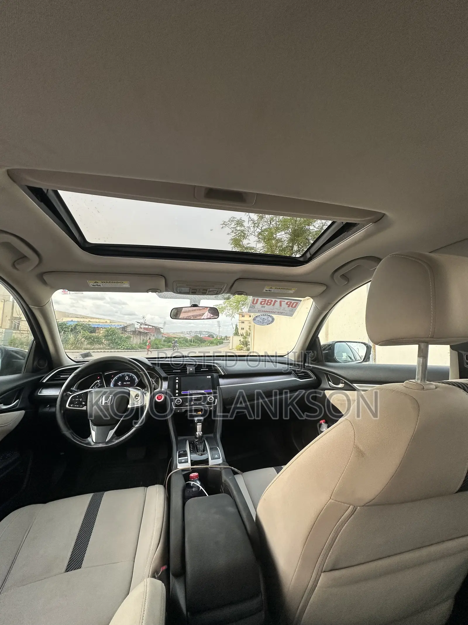 Honda Civic EX-T Sedan 2018 Black