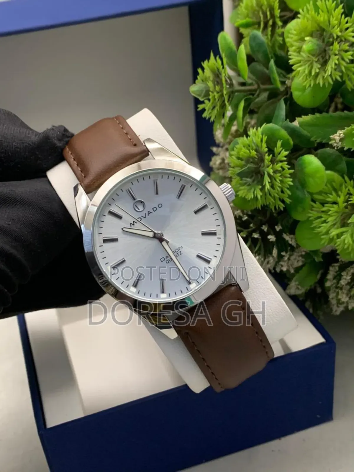 Movado Leather Watch for Men – Classic Everyday Timepiece