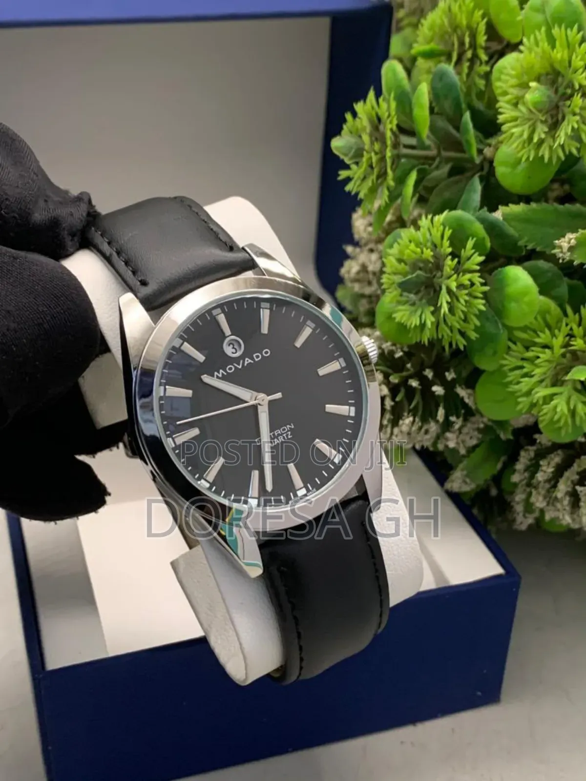 Movado Leather Watch for Men – Classic Everyday Timepiece