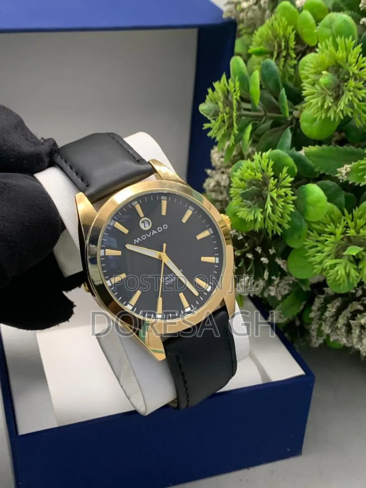 Movado Leather Watch for Men – Classic Everyday Timepiece