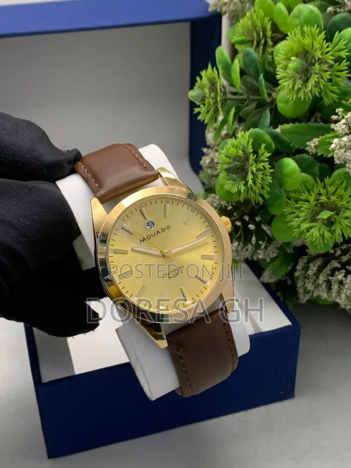 Movado Leather Watch for Men – Classic Everyday Timepiece