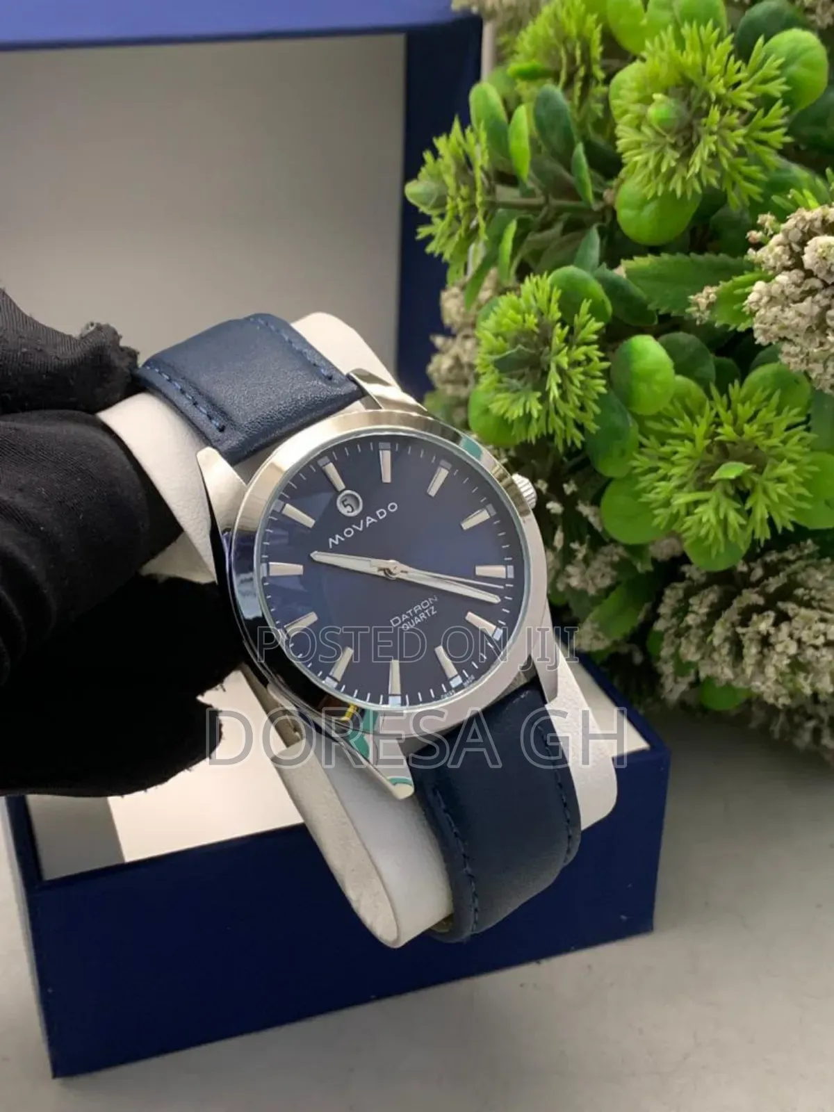 Movado Leather Watch for Men – Classic Everyday Timepiece