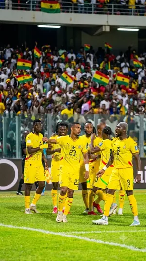 Ghana Jersey 24/25 Home White With World Cup Patches