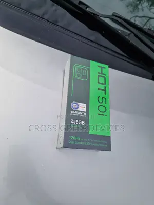 New Infinix Hot 50i 256 GB Black