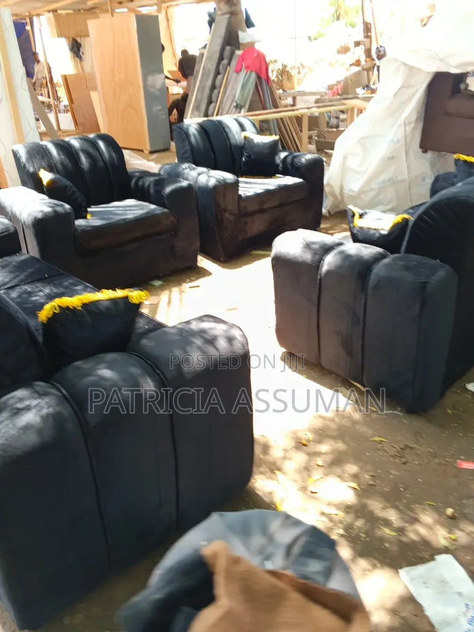 Newly Made Stuffing Chair (Free Delivery Within Accra)