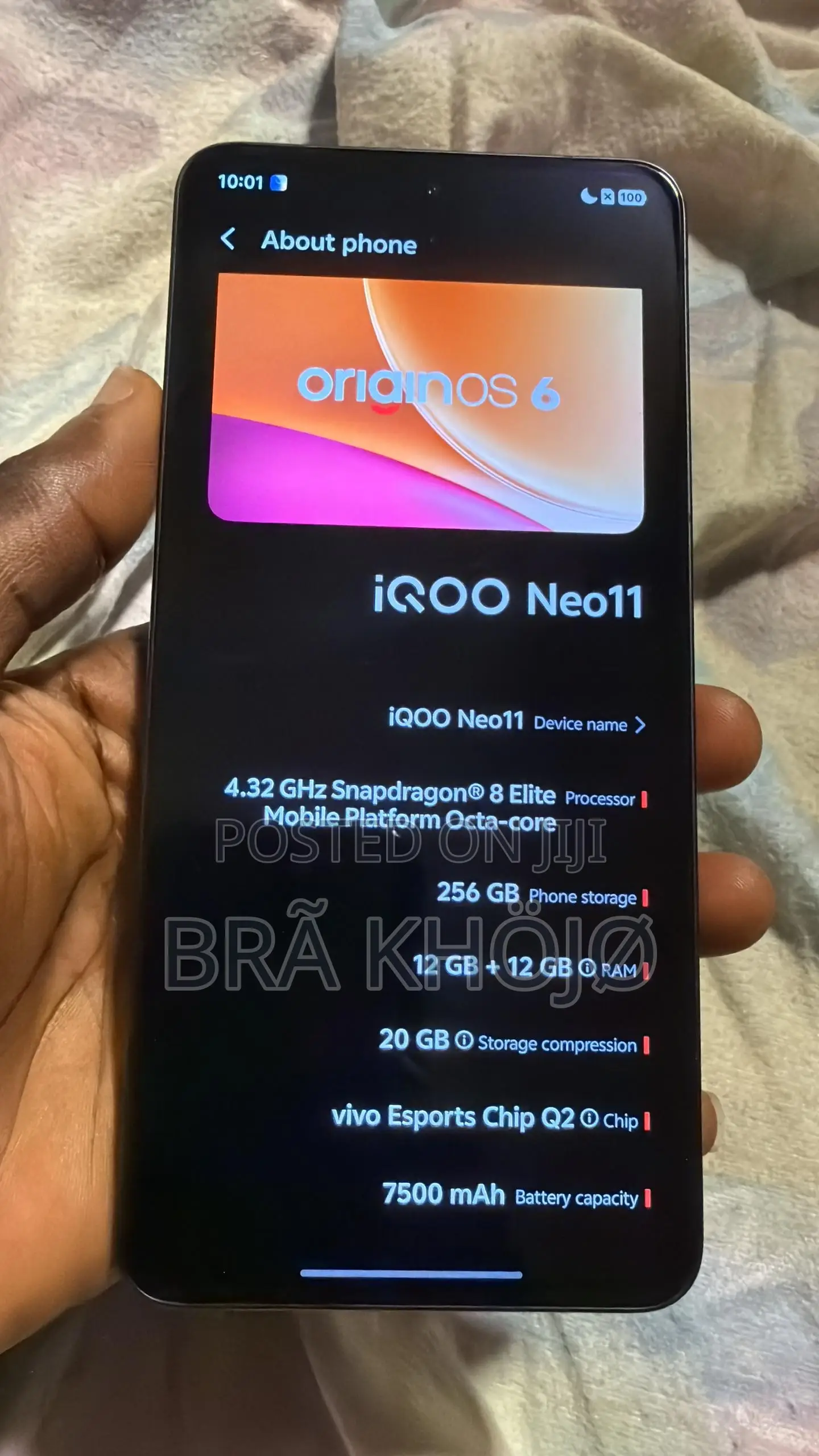 iQOO 11 256 GB Black