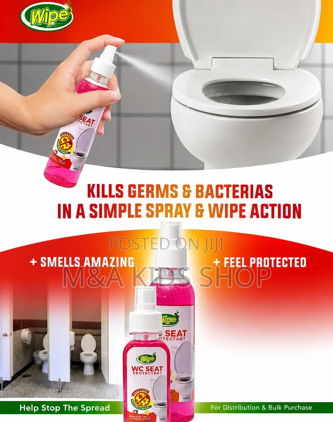 Water Closet Seat Disinfectant