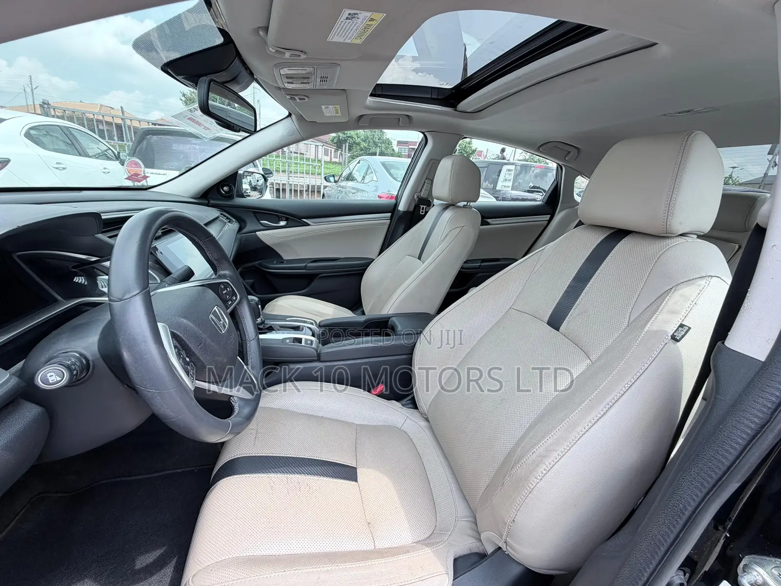 Honda Civic Touring 4dr Sedan (1.5L 4cyl) 2017 Black