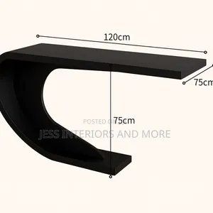 Console Table (Black)Ellis