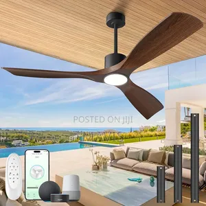 52 Inches Smart Ceiling Fan With Lights and Remote Controlled