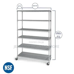 Member's Mark 6-Tier NSF Heavy Duty Wire Shelf