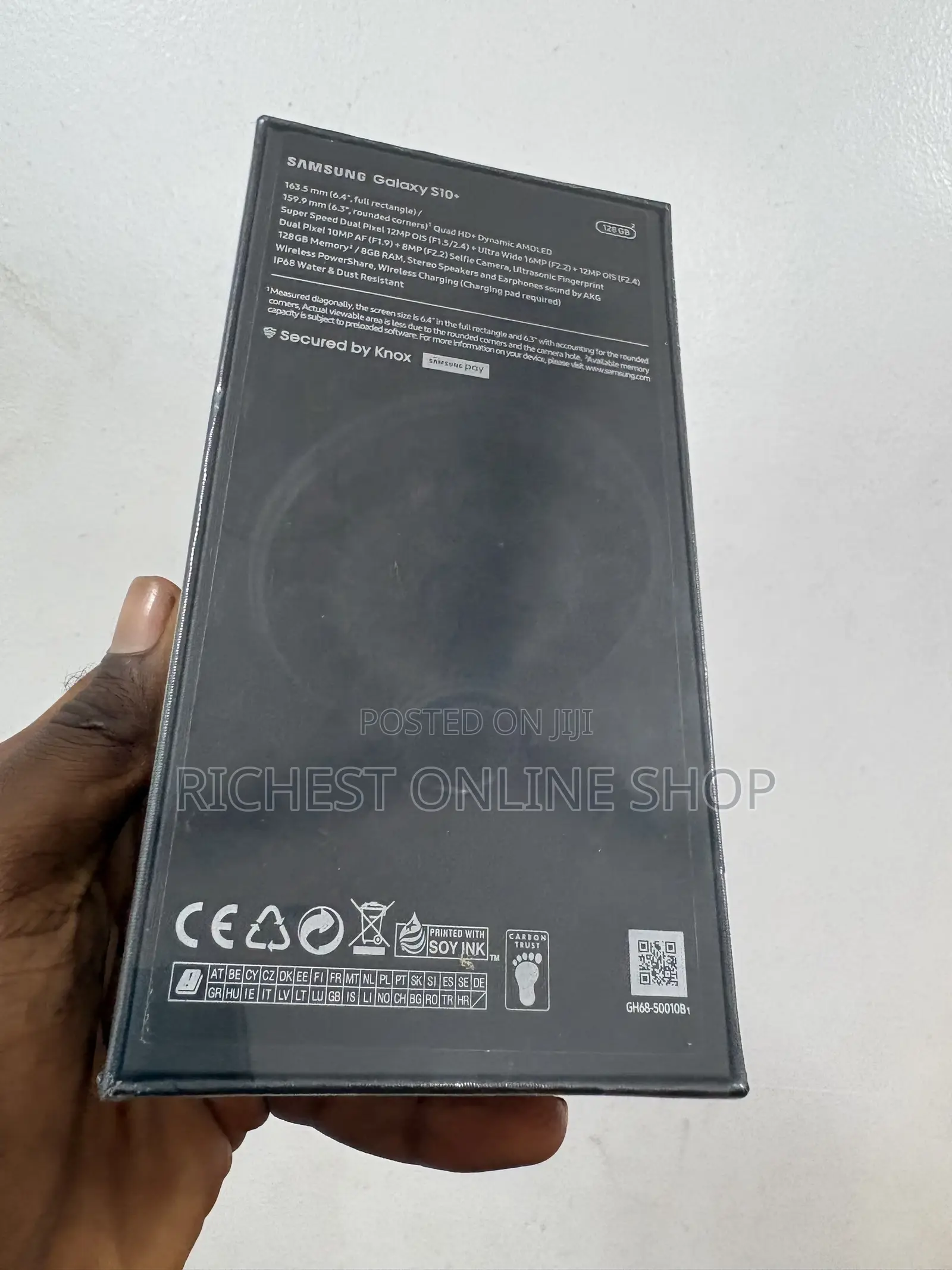 New Samsung Galaxy S10 Plus 128 GB Black