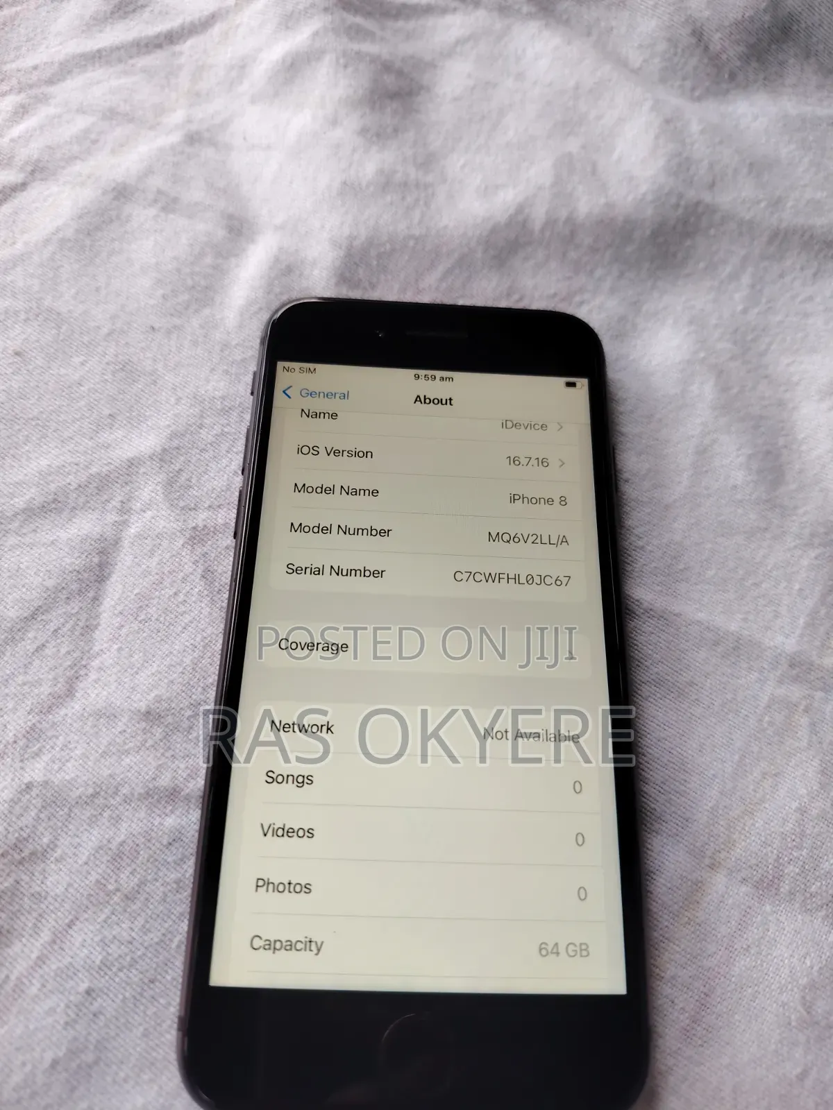 Apple iPhone 8 64 GB Black