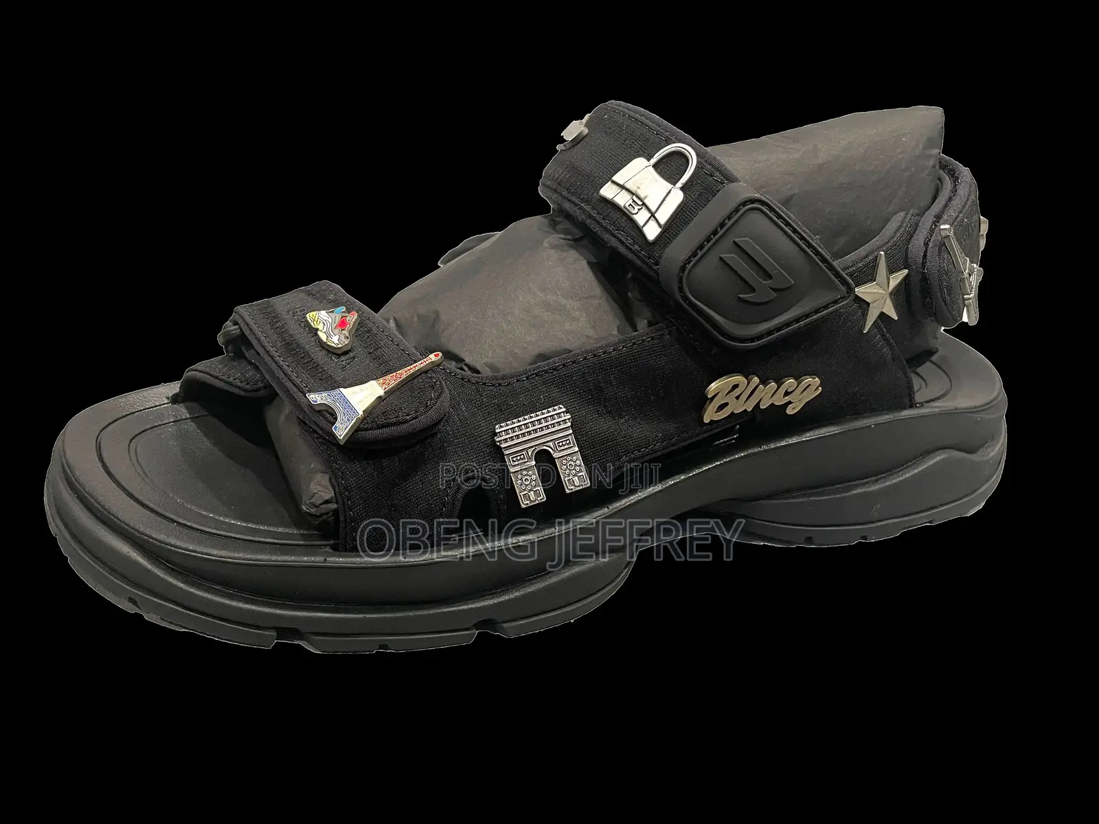 Original Balenciaga Cushion Sandals in Colours