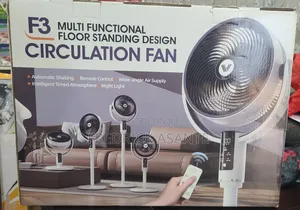 F3 Multi-Functional Floor Standing Circulation Rechargeable Fan