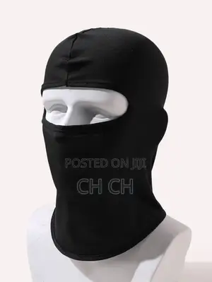 New Black Stretchy Balaclava Ski Mask