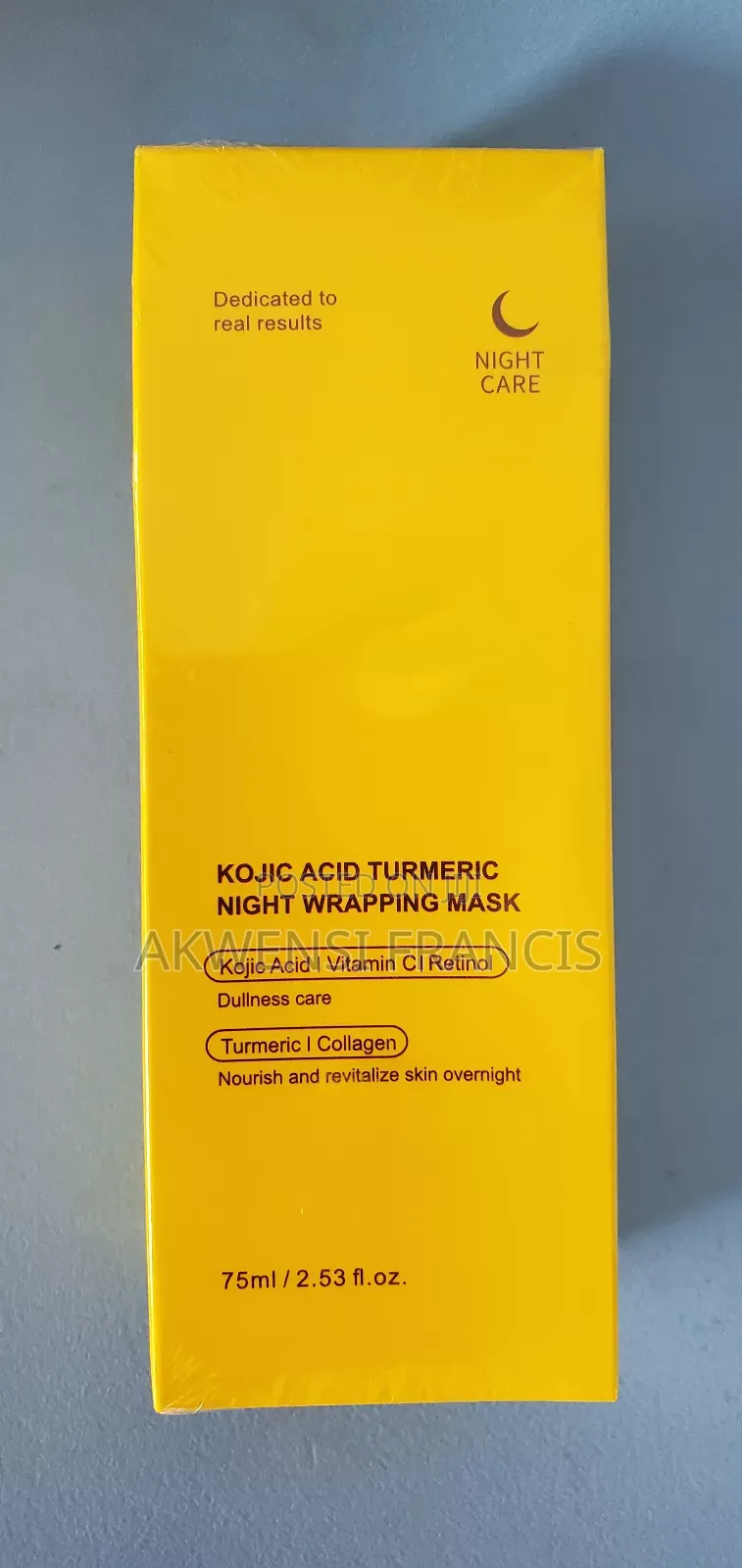 Turmeric Night Wrapping Mask