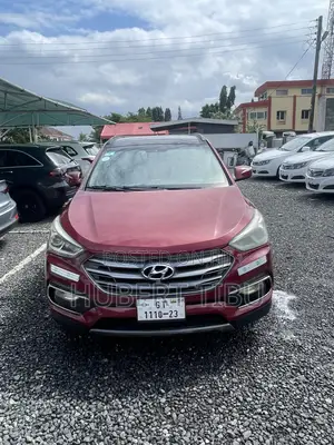 Hyundai Santa Fe 2017 Red