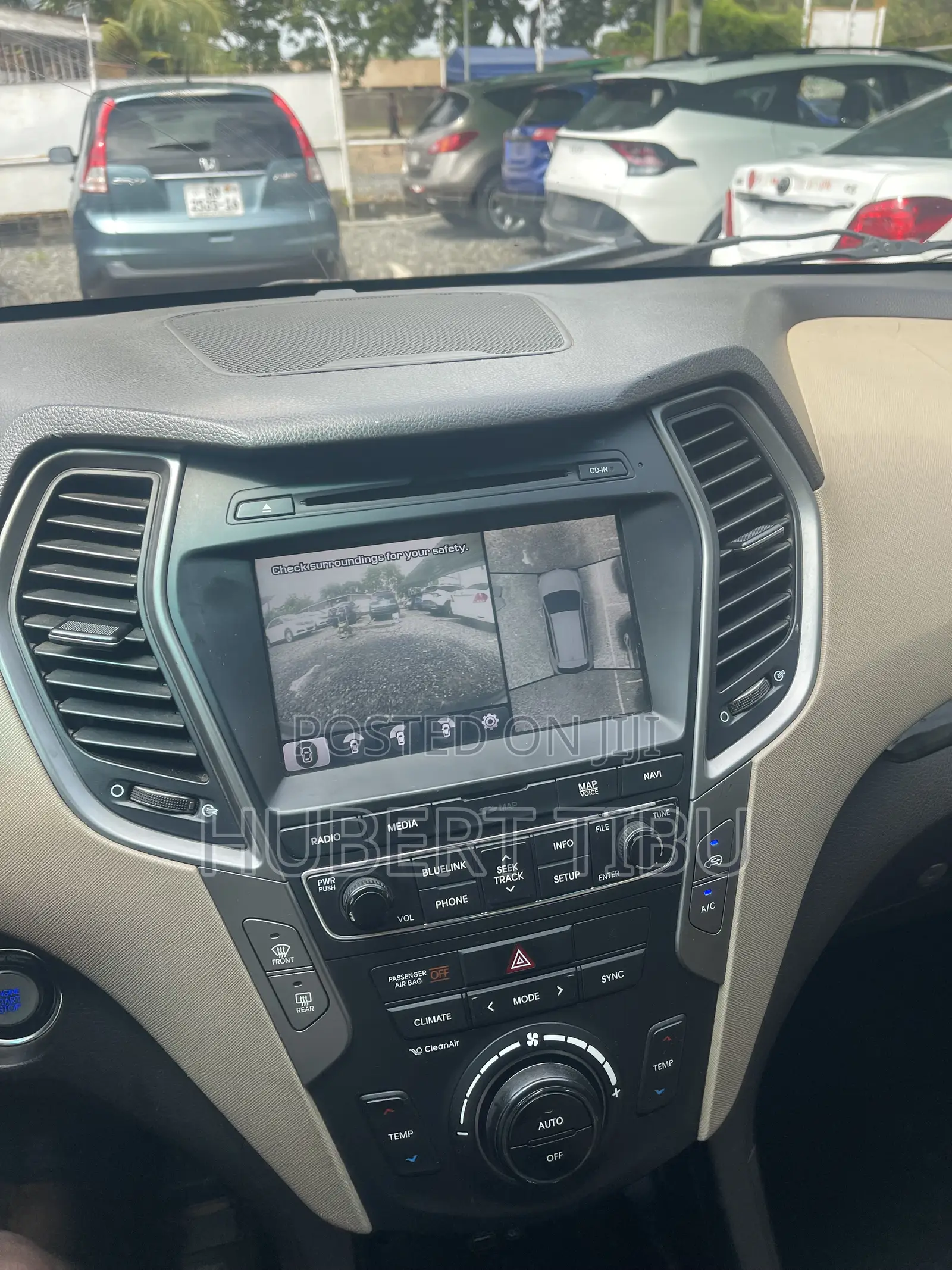 Hyundai Santa Fe 2017 Red