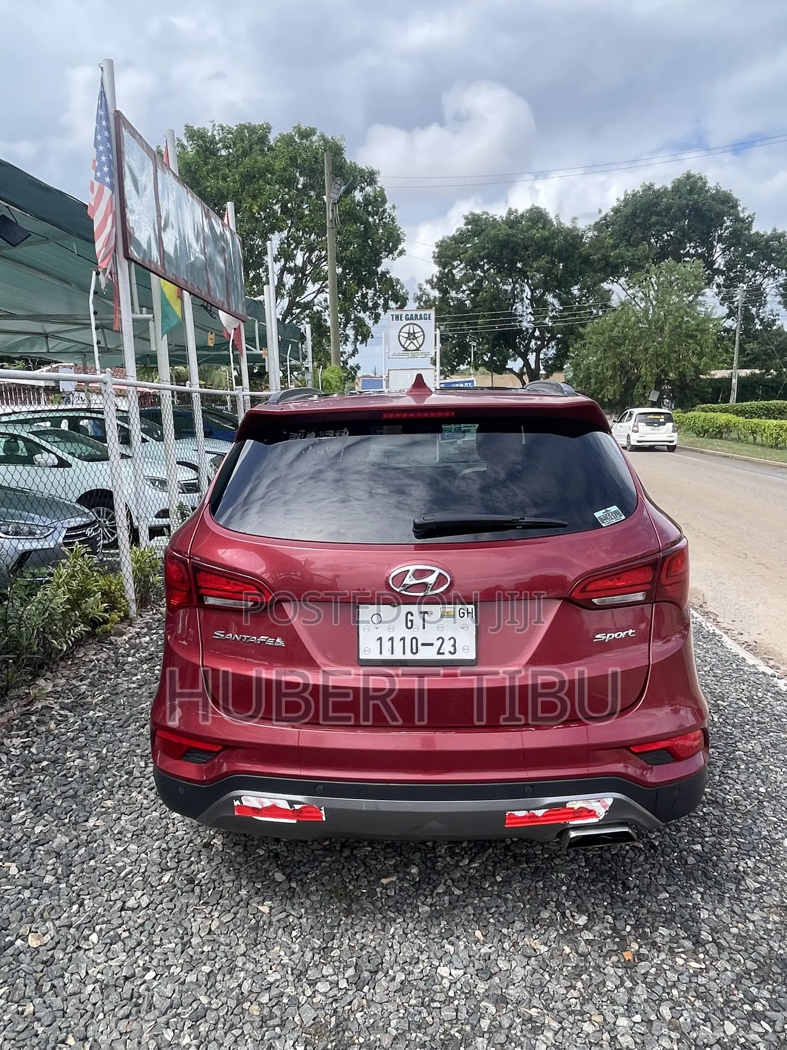 Hyundai Santa Fe 2017 Red
