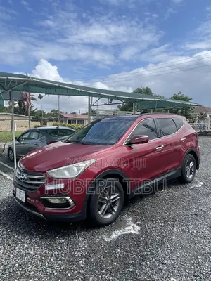 Hyundai Santa Fe 2017 Red