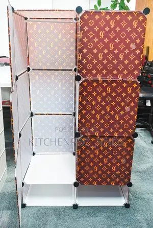 6 Cubes Plastic Wardrobe