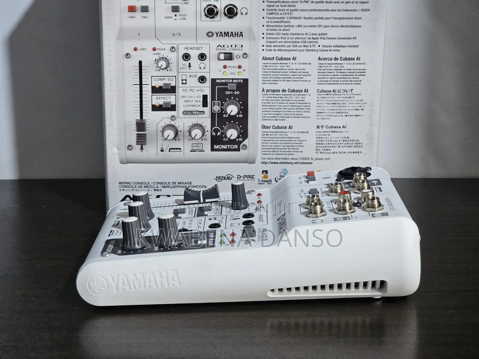 Yamaha Ag03 Mixing Console