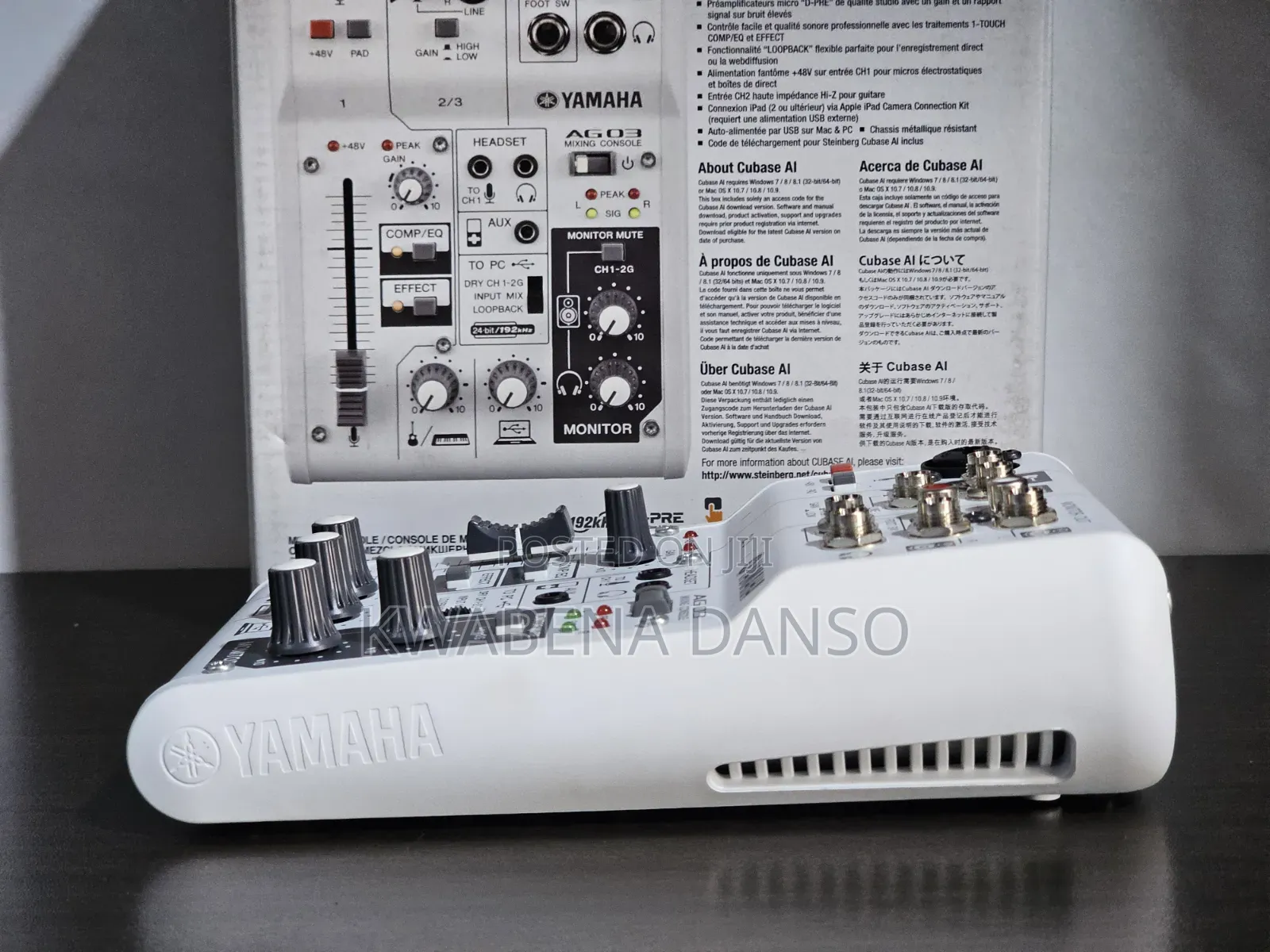 Yamaha Ag03 Mixing Console