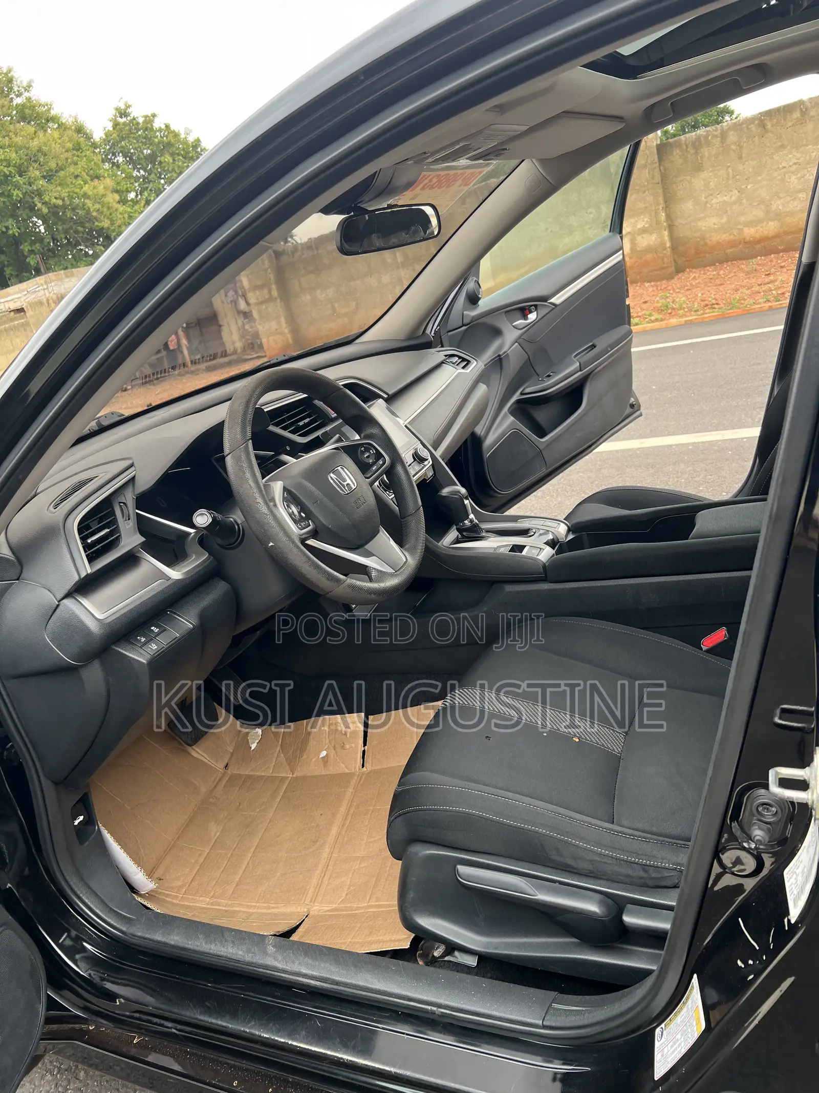 Honda Civic EX-L 2dr Coupe (1.5L 4cyl) 2016 Black