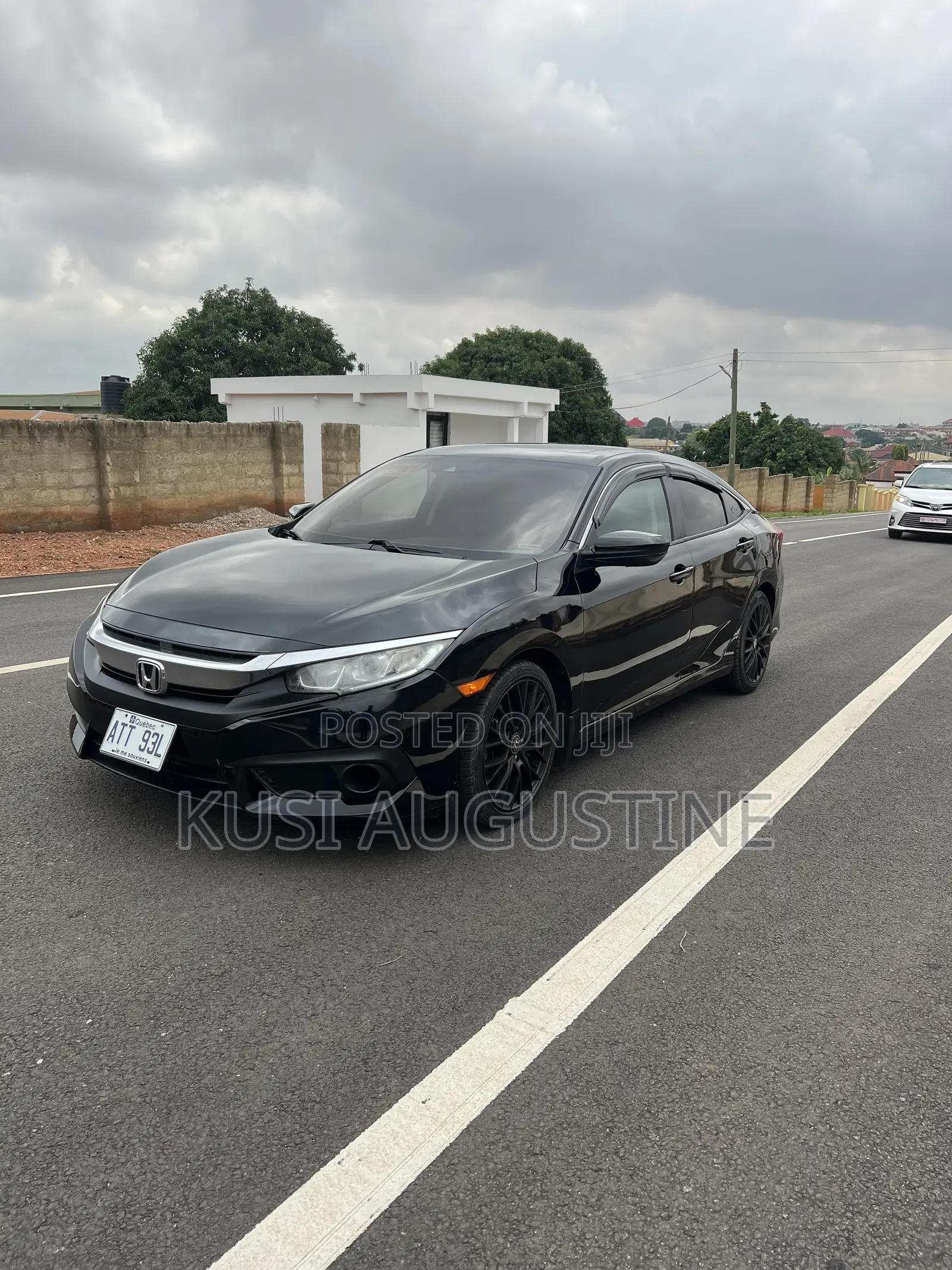 Honda Civic EX-L 2dr Coupe (1.5L 4cyl) 2016 Black
